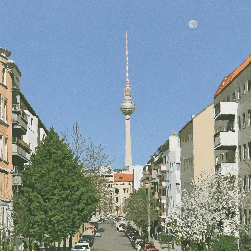 Berlin TV Tower and Brandenburg Gate city guide image